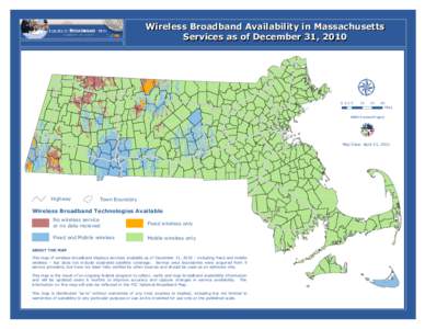 Wireless Broadband Availability in Massachusetts Services as of December 31, [removed]  Á