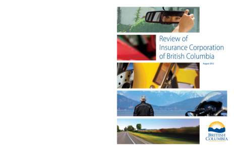 Review of Insurance Corporation of British Columbia  Internal Audit & Advisory Services Ministry of Finance  Table of Contents