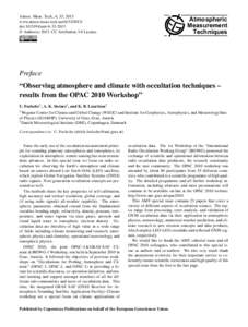 Atmos. Meas. Tech., 6, 33, 2013 www.atmos-meas-tech.netdoi:amt © Author(sCC Attribution 3.0 License.  Atmospheric