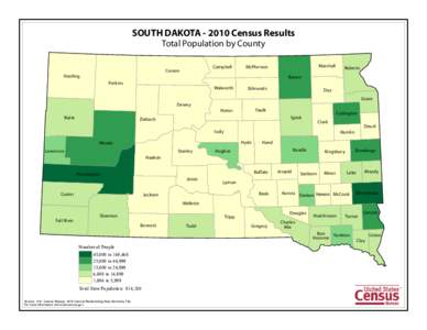 SOUTH DAKOTA[removed]Census Results Total Population by County Campbell Corson