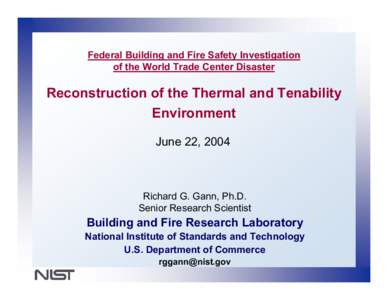 Microsoft PowerPoint - June 2004 Reconstruction of Thermal & Tenability Env
