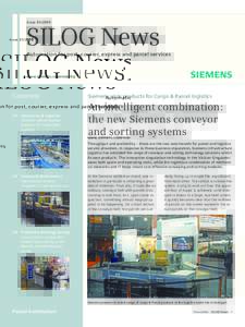 IssueSILOG News Automation for post, courier, express and parcel services  www.siemens.com/mobility