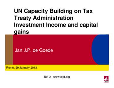Microsoft PowerPoint - UN tax treaty administration Rome passive income.pptx