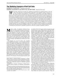 American Political Science Review  Vol. 98, No. 2