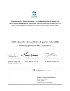 Radioactive waste / Nuclear technology / Chemistry / Nuclear physics / Idaho National Laboratory / Technology readiness level / CCIM / Calcination / Idaho / Borosilicate glass / Deep geological repository / High-level waste