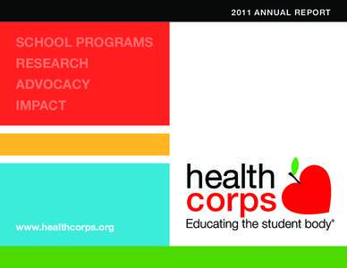 HealthCorps Annual Report 2010