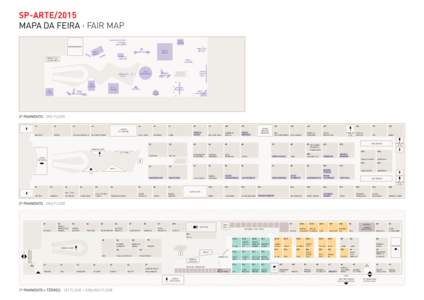 SP-ARTE/2015 MAPA DA FEIRA · FAIR MAP MONA HATOUM  DIANGO