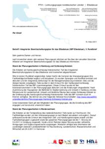 FFH – Lenkungsgruppe norddeutscher Länder | Elbeästuar Freie und Hansestadt Hamburg Behörde für Stadtentwicklung und Umwelt  Das Land Niedersachsen