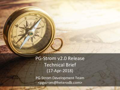 PG-Strom Updates (Apr-2017)