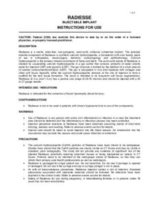 Pharmaceutical sciences / Dosage forms / Drug paraphernalia / Syringe / Injection / Lipoatrophy / ArteFill / Pharmacology / Medicine / Medical equipment