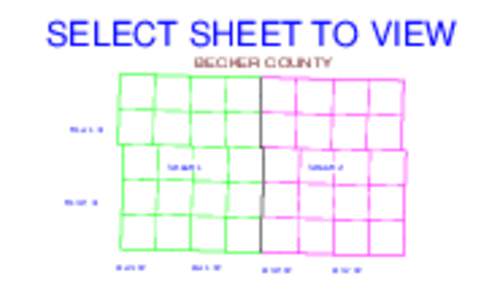 SELECT SHEET TO VIEW BECKER COUNTY T 141 N  SHEET 1