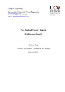 Microsoft Word - NZ Task 33 Country Report NZ[removed]