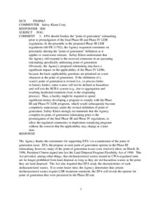 Earth / Hazardous waste / Clean Water Act / United States Environmental Protection Agency / Ocean pollution / Solid waste policy in the United States / Resource Conservation and Recovery Act / Environment / Pollution / Waste