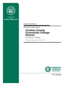 Cochise College / Audit / Finance / Auditing / Business / Financial audit