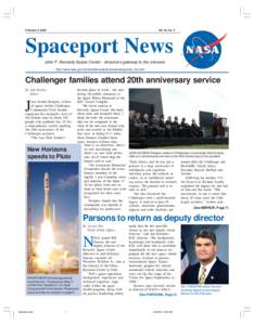 February 3, 2006  Vol. 45, No. 3 Spaceport News John F. Kennedy Space Center - America’s gateway to the universe