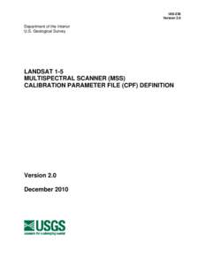 IAS-236 Version 2.0 Department of the Interior U.S. Geological Survey