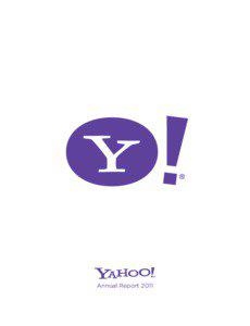 Yahoo! Inc[removed]Annual Report