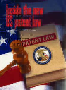 Patent law / Imperfect competition / Law / Renting / Leahy-Smith America Invents Act / Reexamination / Prior art / Patent application / Patent / United States Patent and Trademark Office / United States patent law / Title 35 of the United States Code