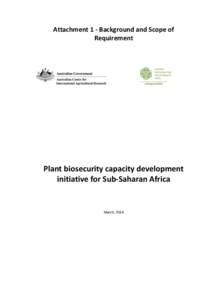 /   Project proposal  Project “Customer focused plant variety design for emerging markets in africa” DRAFT September 17   Customer focused plant variety design for emergin