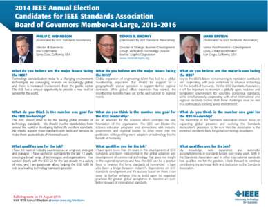 2014 IEEE Annual Election