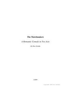 The Matchmakers _sample_.PDF