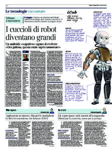 40  Sabato 7 Gennaio 2012 Corriere della Sera Le tecnologie raccontate Software