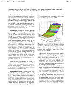 Planets / Chondrite / Planetesimal / Iron(II) sulfide / Planetary differentiation / Io / Planet / Astronomy / Planetary science / Chemistry