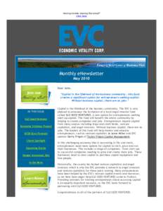 Having trouble viewing this email? Click here Mo Monthly eNewsletter May 2010