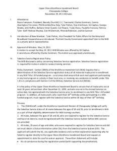 Workforce Investment Act / Employment / Career Pathways / Workforce Investment Board / School voucher / Selective Service System / Michigan Education Savings Program / Education / Human resource management / 105th United States Congress