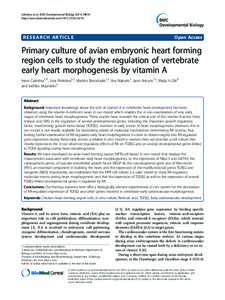 Cakstina et al. BMC Developmental Biology 2014, 14:10 http://www.biomedcentral.com/1471-213X/14/10