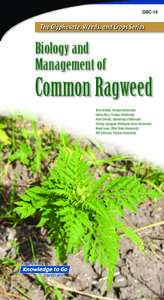 GWC-14  The Glyphosate, Weeds, and Crops Series Biology and Management of