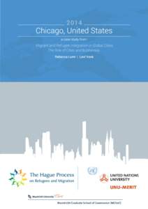 Copyright 2014 The Hague Process on Refugees and Migration ALL RIGHTS RESERVED This report or any portion thereof may not be reproduced or used in any manner whatsoever without the express written permission of the Maas