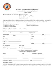 Wallace State Community College