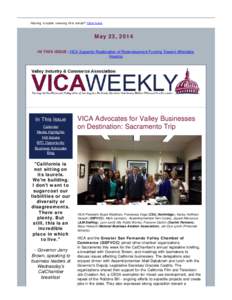 VICA WEEKLY: Members Meet with LADWP General Manager Marcie Edwards