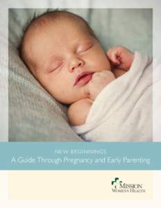 Pregnant Woman Reading Information Booklet At Home