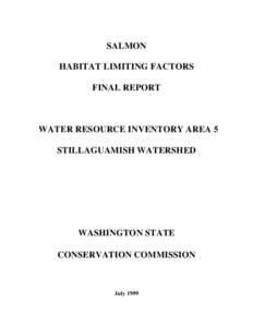 Fish / Geography of the United States / Washington state) / Stillaguamish River / Leque Island / Stillaguamish people / Salmon / Puget Sound / Stillaguamish Tribe of Indians of Washington / Chinook salmon / Port Susan