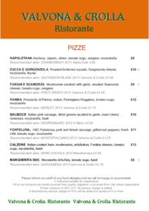 Microsoft Word - Ristorante Menu Winter Pizza 2014.docx