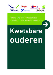 GEZONDHEIDSCENTRUM HOENSBROEK NOORD Handreiking voor professionals & multidisciplinaire teams in de eerste lijn