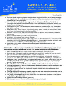 Sudden infant death syndrome / Infant bed / Back to Sleep / National Institute of Child Health and Human Development / Infant / Pacifier / Sleep / Breastfeeding / Co-sleeping / Human development / Childhood / Infancy