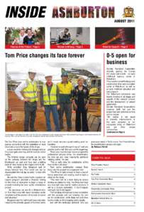 INSIDE Passion of the Pilbara - Page 5 AUGUSTWomen in Mining – Page 6