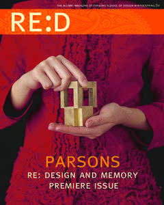 the alumni magazine of parsons school of design winter/spring 04  re:d