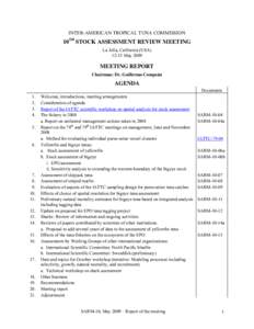 Sport fish / Fishing industry / Hawaiian cuisine / Yellowfin tuna / Bigeye tuna / Stock assessment / Tuna / Maximum sustainable yield / International Commission for the Conservation of Atlantic Tunas / Fish / Scombridae / Fisheries science