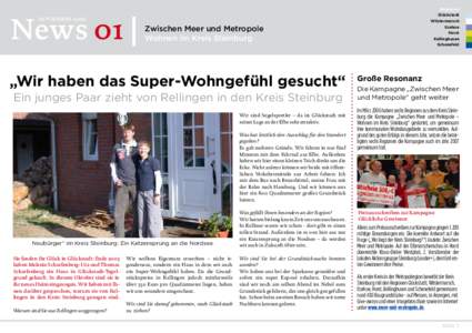 News 01 |  Regionen Glückstadt  NOVERMBER 2006
