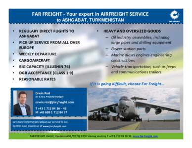 Far Freight_Airfreight Turkmenistan