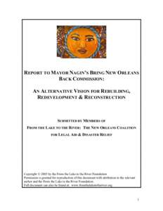 Housing / Housing Authority of New Orleans / Hurricane Katrina / New Orleans / Workforce housing / Geography of North America / Public housing / Affordable housing / Federal Emergency Management Agency / Louisiana / Geography of the United States / Greater New Orleans