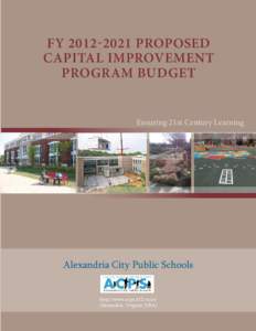 FY 2012 Proposed CIP Book FINAL.indb