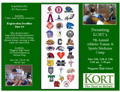 Orthopedic surgery / Taping / Athletic trainer / Springhurst / Medicine / Athletic training / Sports medicine