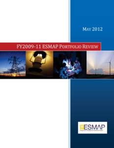 FY2009-11 ESMAP Portfolio Review
