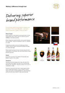 Making a difference - Delivering superior brand performance