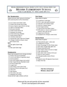 Microsoft Word[removed]MISD Elem Supply Lists